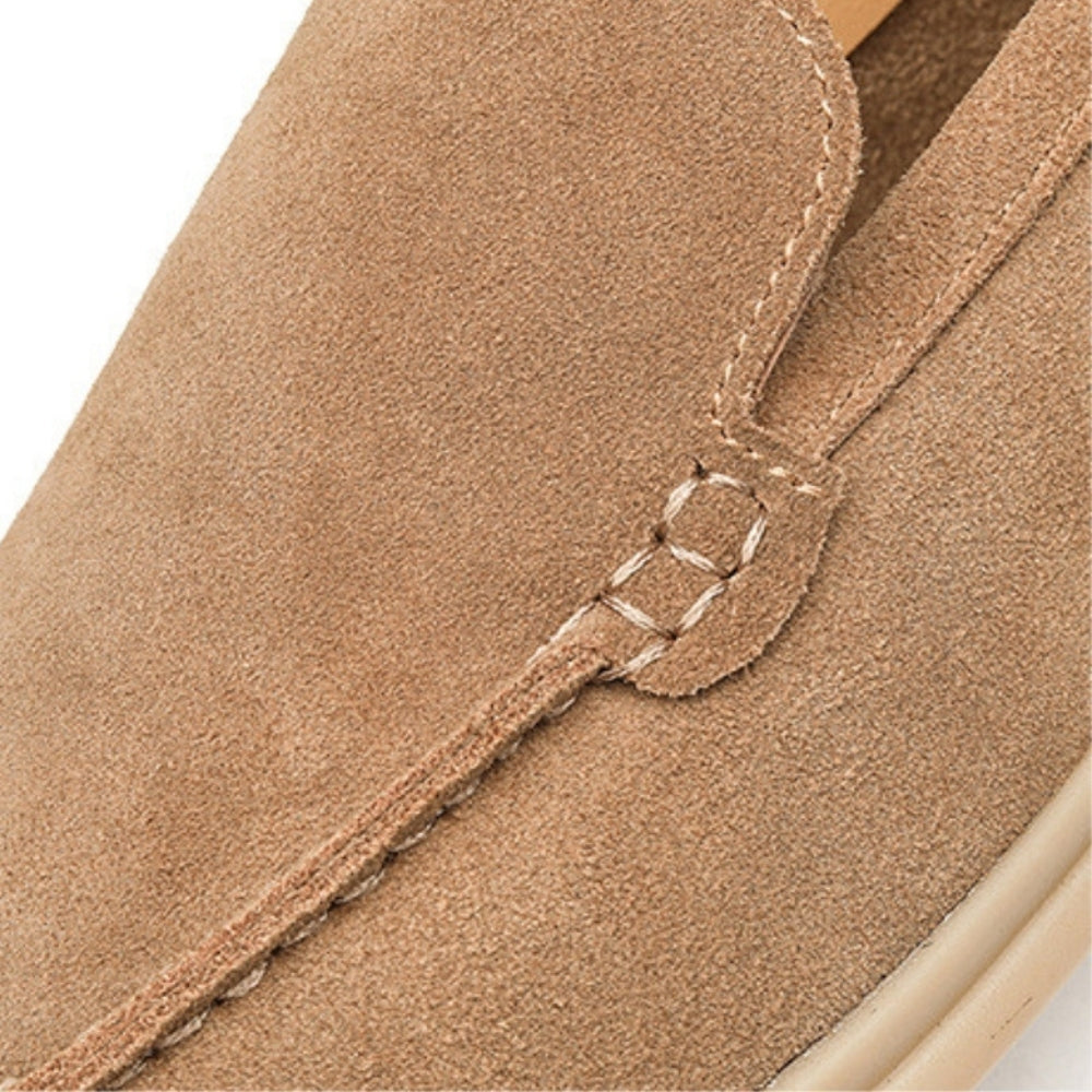 Jonney's Heritage Suede Loafer - Monaco