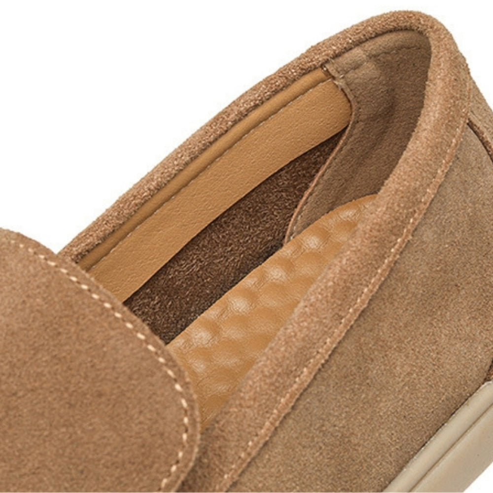 Jonney's Heritage Suede Loafer - Monaco