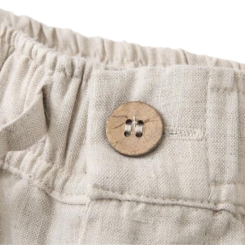 Jonney's Heritage Linen Shorts - Geneva